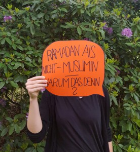 Bloggt nicht nur über Islam und Ramadan, sondern fastet selbst: eine evangelische Studentin an der TU Chemnitz. Foto: https://30tageislam.wordpress.com/page/2