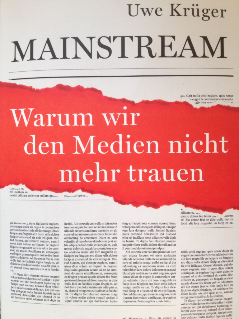 Uwe Krügers Analyse deutscher Leitmedien ist im C.H.-Beck-Verlag erschienen. Foto: Michael Kunze
